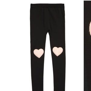 Capelli New York Heart Faux Fur Leggings